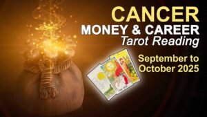 Leia mais sobre o artigo CANCER “GOOD NEWS! THE RAINBOW AFTER THE STORM” Money & Career Tarot Reading September-October 2025