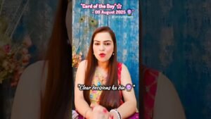 Leia mais sobre o artigo “Card of the Day – 09 Aug 2025 Positive Turn”||HINDI TAROT READING ||