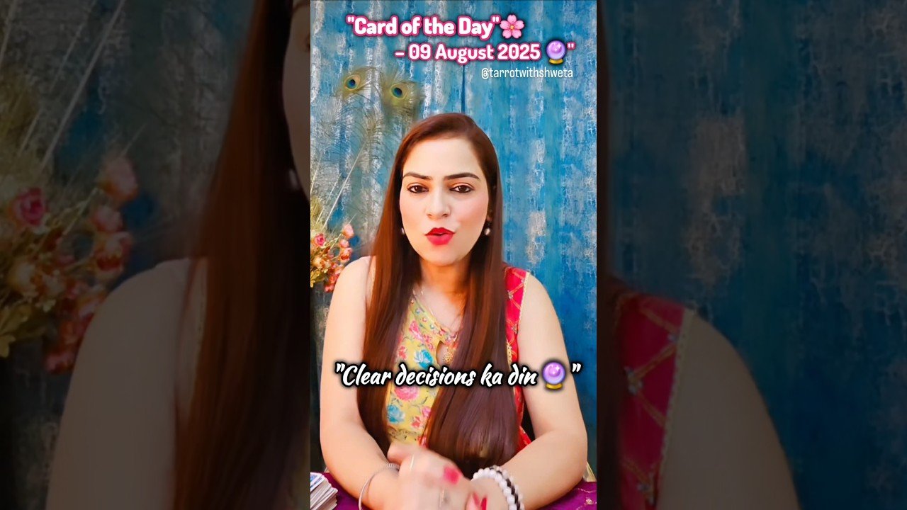 No momento, você está visualizando “Card of the Day – 09 Aug 2025 Positive Turn”||HINDI TAROT READING ||