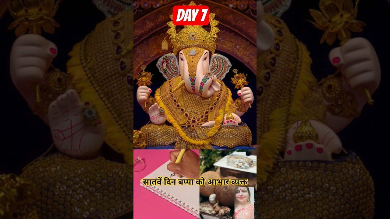 No momento, você está visualizando gratitude🌸 and completion🙏#tarot #divineasha #divineguidance #ganeshchaturthi #ganesh#lalbagh