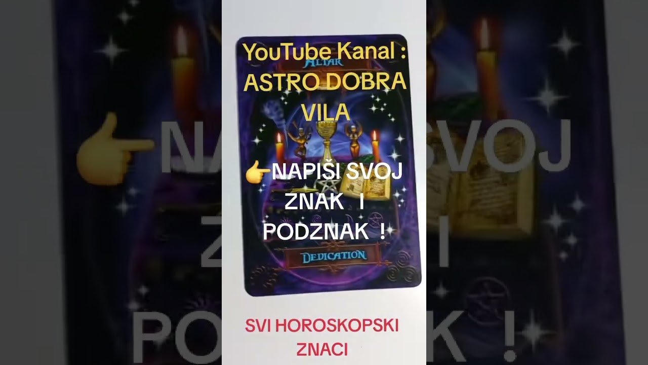 No momento, você está visualizando IZABERI KARTU I SAZNAJ ODGOVOR ❤️ BLIC TAROT PORUKA ZA SVE ZNAKE I PODZNAKE HOROSKOPA ASTRO LJUBAV