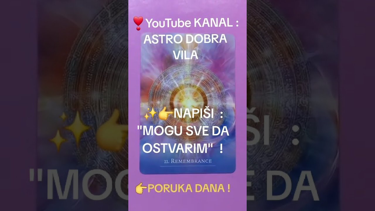 No momento, você está visualizando IZABERI KARTU I SAZNAJ ODGOVOR ❤️ BLIC TAROT PORUKA ZA SVE ZNAKE I PODZNAKE HOROSKOPA ASTRO LJUBAV