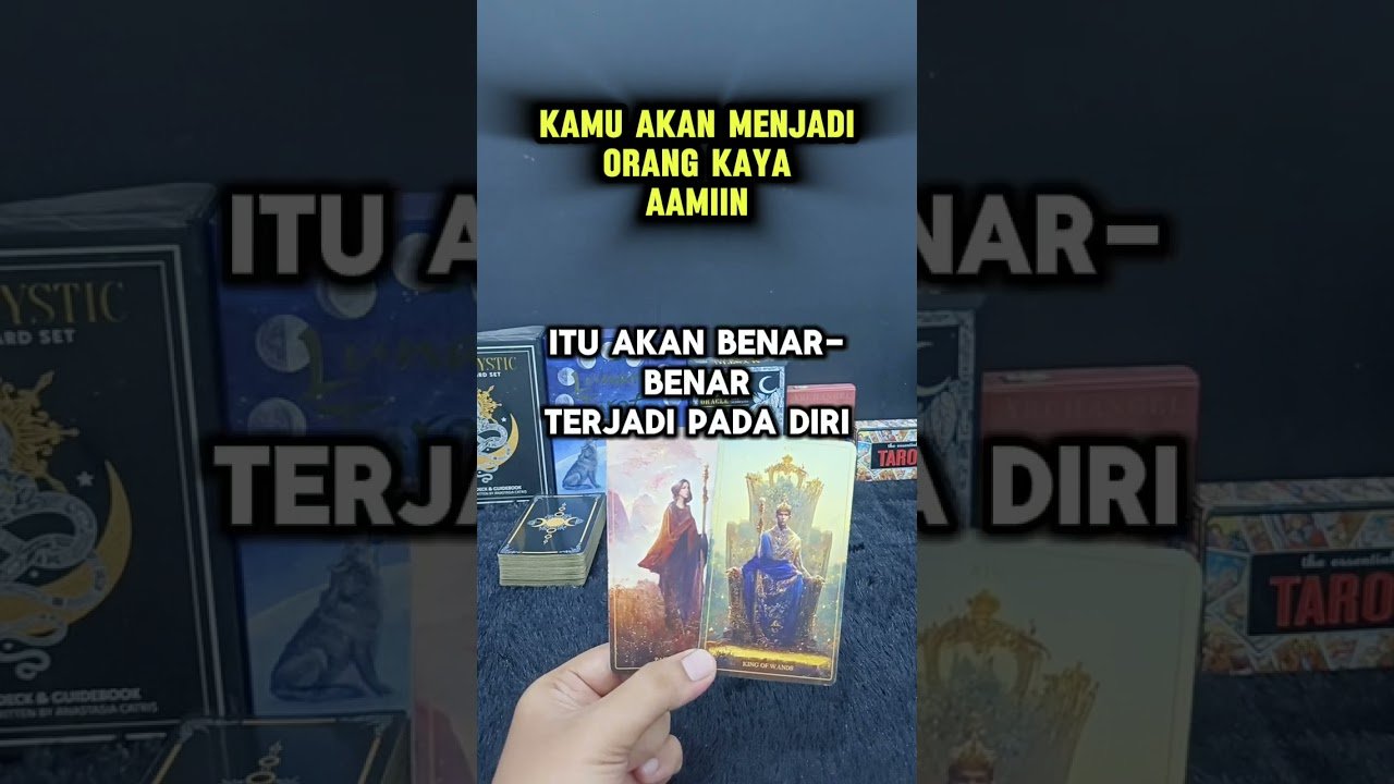 No momento, você está visualizando KAMU AKAN MENJADI ORANG KAYA #tarot #tarotreading