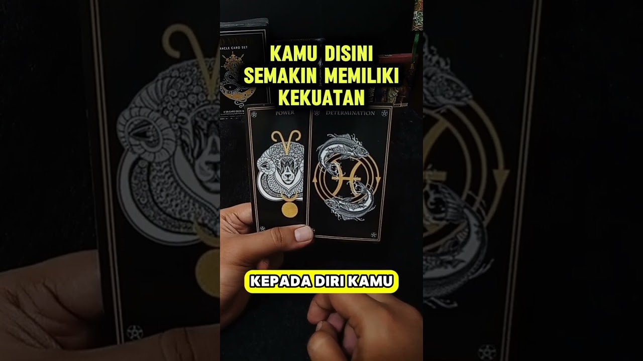 No momento, você está visualizando KAMU DISINI SEMAKIN MEMILIKI KEKUATAN #tarot #tarotreading