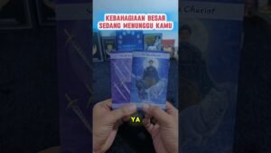 Leia mais sobre o artigo KEBAHAGIAAN BESAR SEDANG MENUNGGU KAMU #tarot #tarotreading