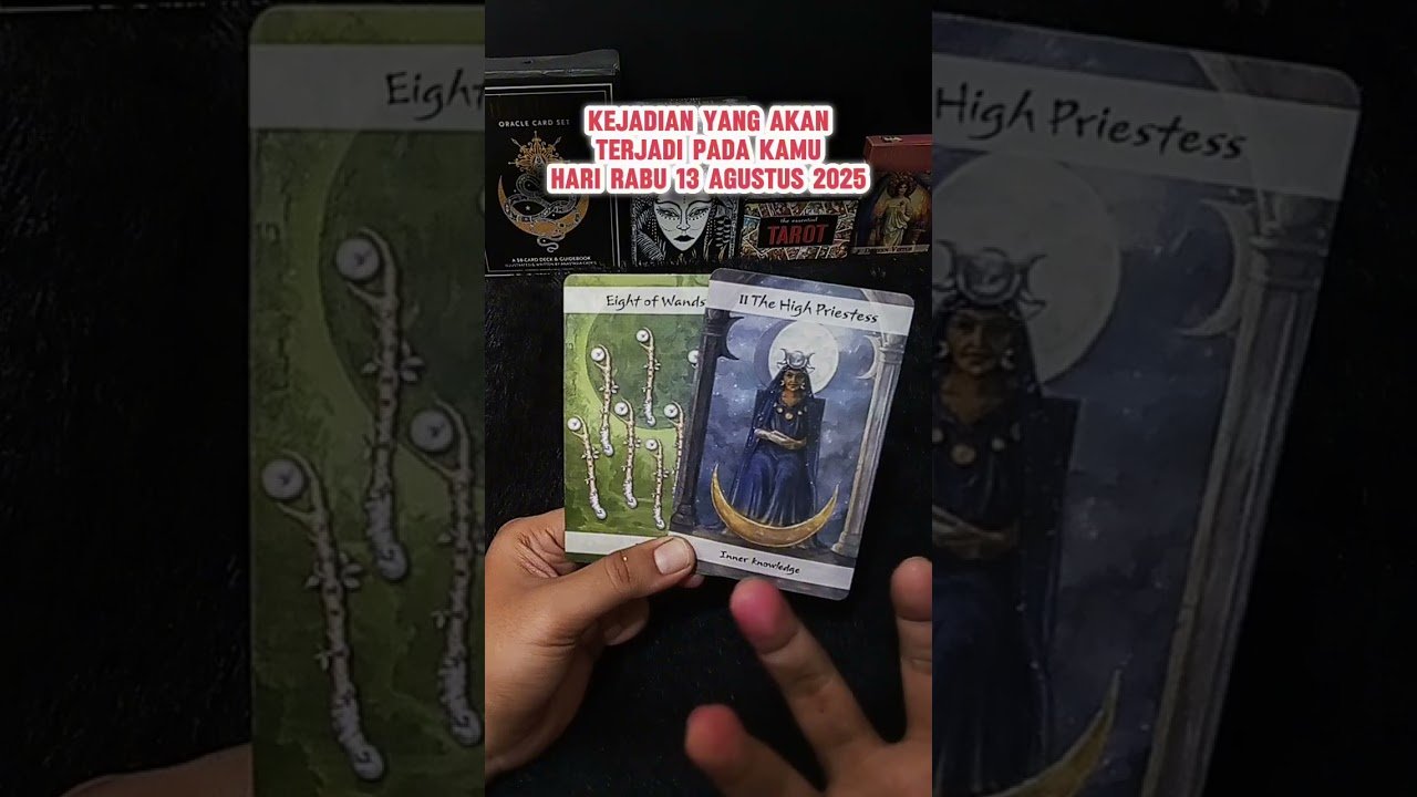 No momento, você está visualizando KEJADIAN YANG AKAN TERJADI PADA KAMU HARI RABU 13 AGUSTUS 2025 #tarot #tarotreading