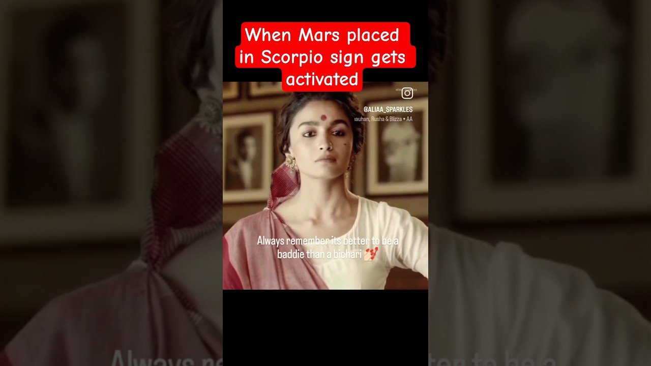 No momento, você está visualizando Mars in scorpio #tarot #astrology #astromemes #fortunetelling #astrologer #astrologytips