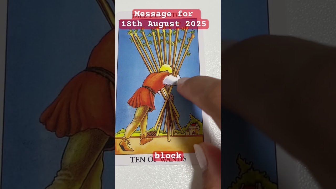 No momento, você está visualizando Watch this on 17th August 2025 #tarot #message #tarotmessage #tarotreading