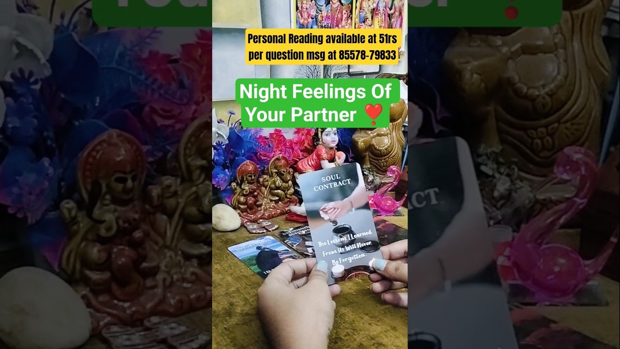 No momento, você está visualizando ❤️ NIGHT THINKING OF YOUR PARTNER ❤️#currentfeelings #tarot #nightthoughts#shorts #hinditarot #viral