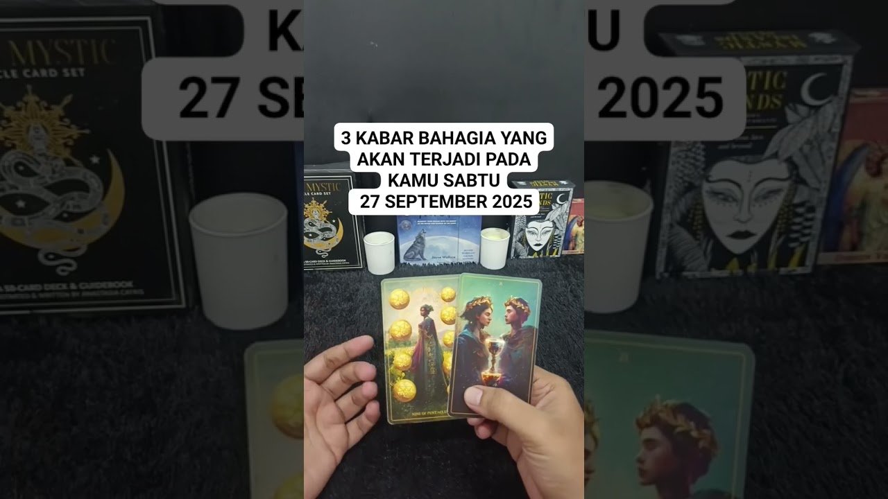 No momento, você está visualizando 3 KABAR BAHAGIA KAMU SABTU 27 SEPTEMBER 2025 #tarot #tarotreading