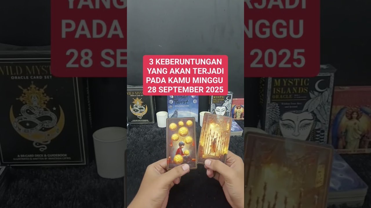 No momento, você está visualizando 3 KEBERUNTUNGAN YANG AKAN TERJADI PADA KAMU MINGGU 28 SEPTEMBER 2025 #tarot #tarotreading