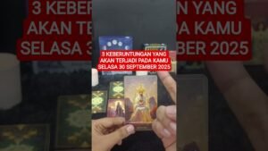 Leia mais sobre o artigo 3 KEBERUNTUNGAN YANG AKAN TERJADI PADA KAMU SELASA 30 SEPTEMBER 2025 #tarot #tarotreading