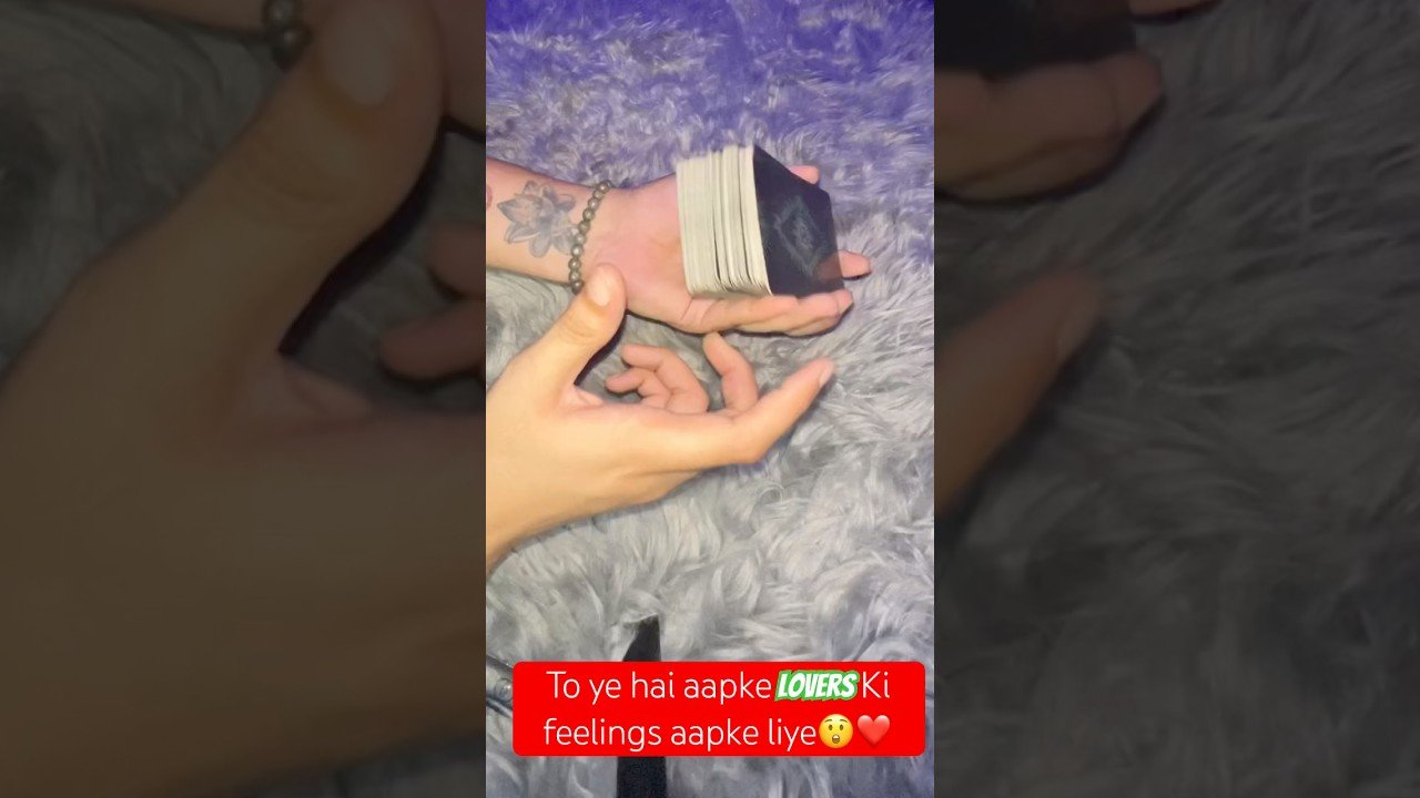 No momento, você está visualizando Aapke lovers ki feelings aapke liye😍❤️ #tarotcardreading #tarot #hinditarot #universe #feelings