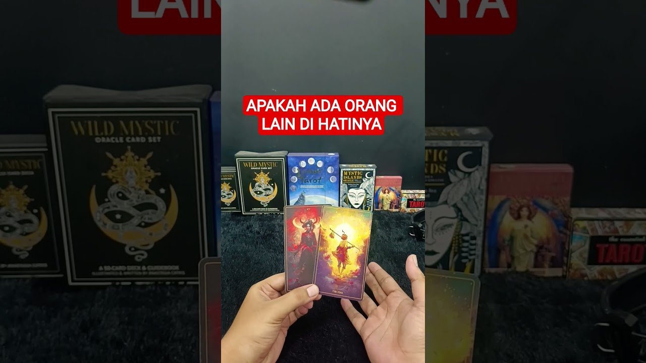 No momento, você está visualizando APAKAH ADA ORANG LAIN DI HATINYA #tarot #tarotreading