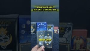 Leia mais sobre o artigo BERUNTUNGNYA KAMU HARI JUM’AT 12 SEPTEMBER 2025 #tarot #tarotreading