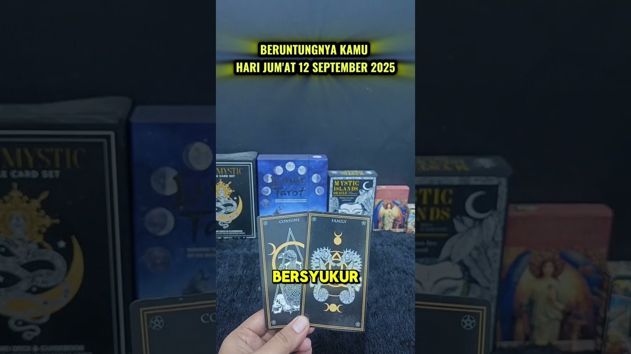 No momento, você está visualizando BERUNTUNGNYA KAMU HARI JUM’AT 12 SEPTEMBER 2025 #tarot #tarotreading