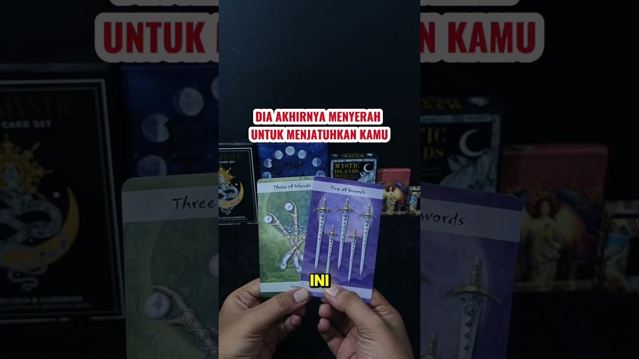 No momento, você está visualizando DIA AKHIRNYA MENYERAH UNTUK MENJATUHKAN KAMU #tarot #tarotreading