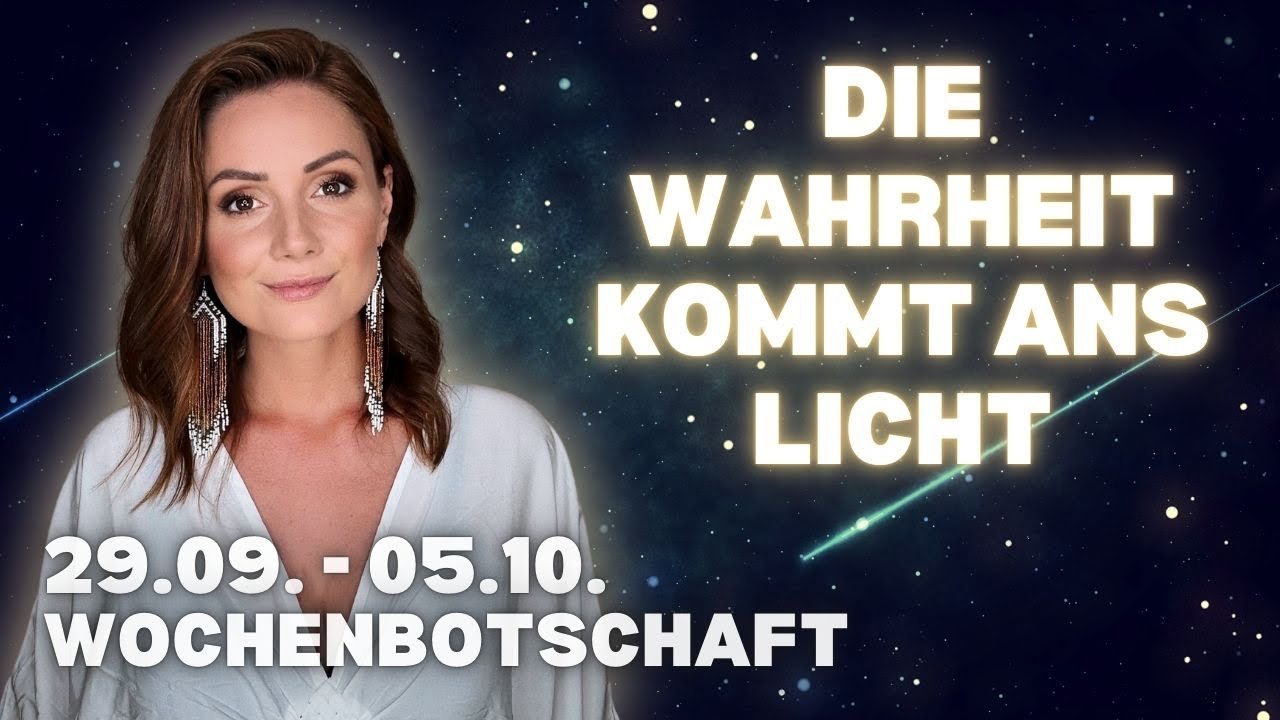 No momento, você está visualizando Die Wahrheit kommt ans Licht | 29.09. – 05.10.  Wochenbotschaft Tarot Kartenlegung
