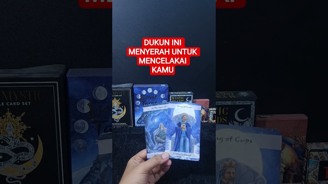 No momento, você está visualizando DUKUN INI MENYERAH UNTUK MENCELAKAI KAMU #tarot #tarotreading