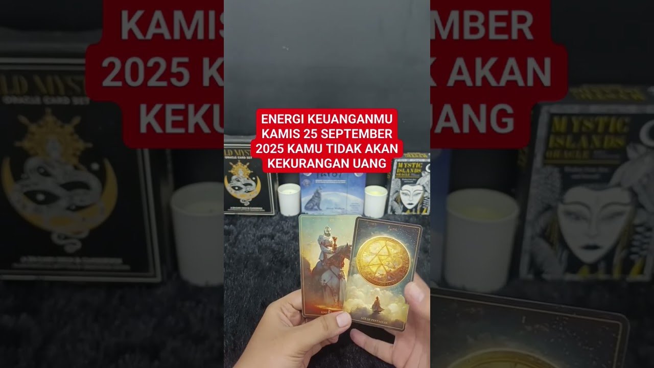 No momento, você está visualizando ENERGI KEUANGANMU KAMIS 25 SEPTEMBER 2025 #tarot #tarotreading