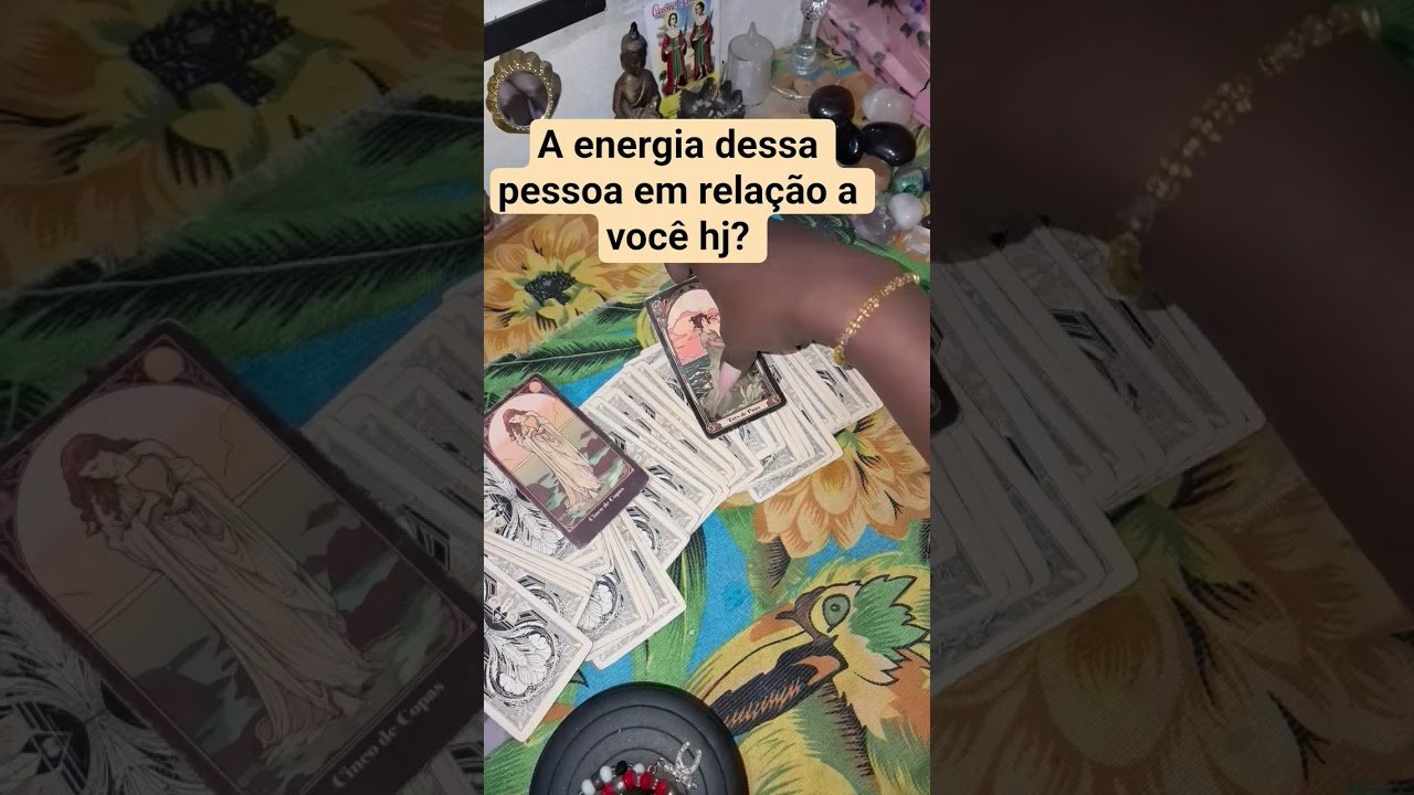No momento, você está visualizando Energia dessa pessoa em relação a você hj?#tarot #cartasdetaro #tarotonline #baralhocigano ##amor