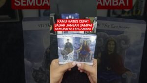 Leia mais sobre o artigo KAMU HARUS CEPAT SADAR JANGAN SAMPAI SEMUANYA TERLAMBAT #tarot #tarotreading