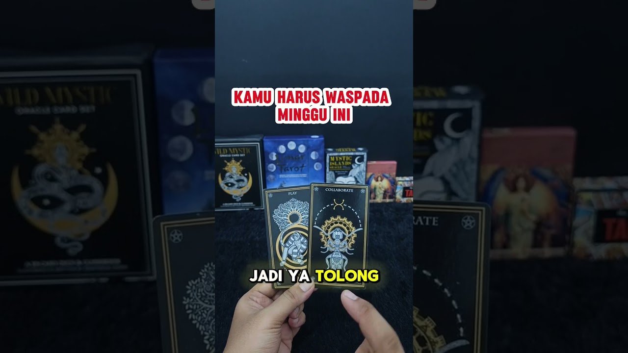 No momento, você está visualizando KAMU HARUS WASPADA MINGGU INI #tarot #tarotreading