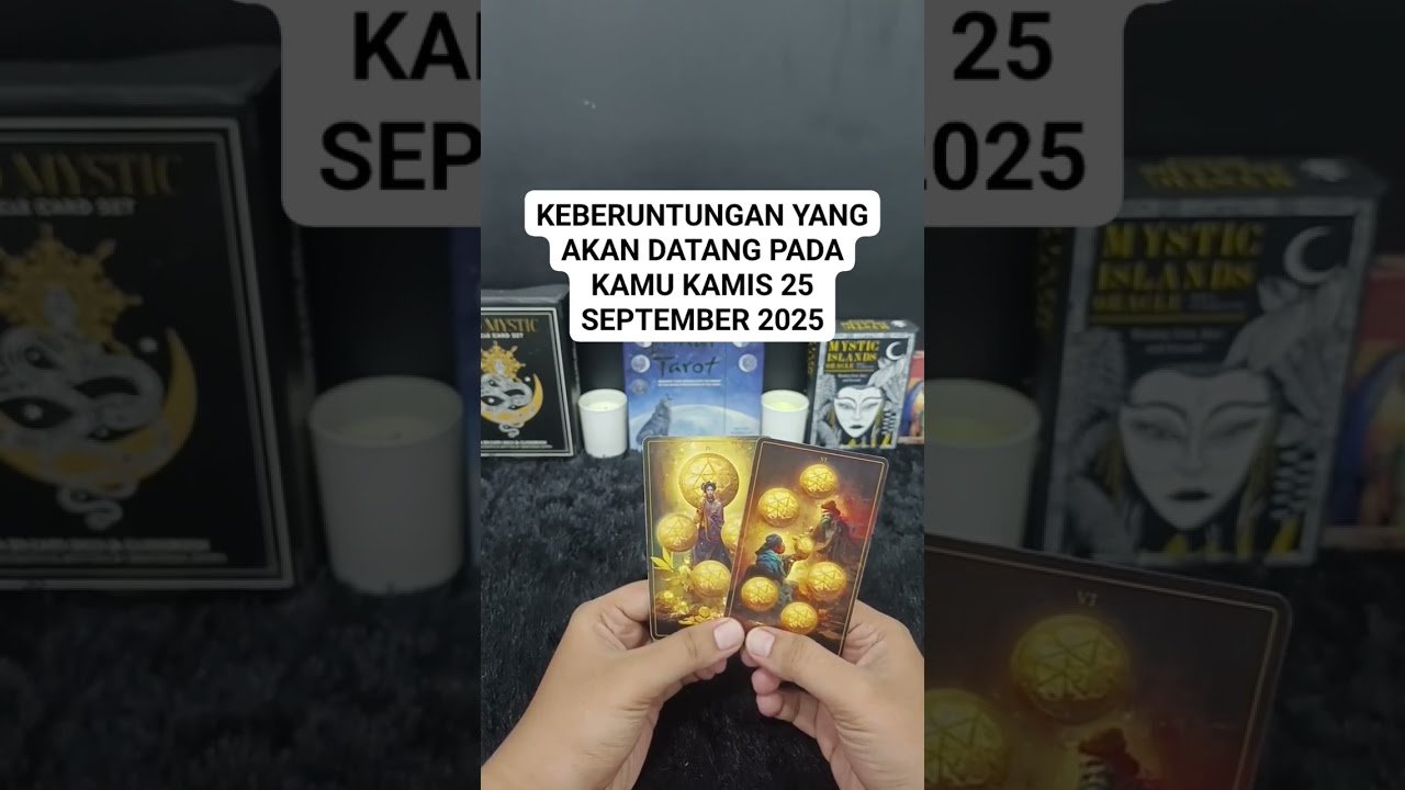 No momento, você está visualizando KEBERUNTUNGAN KAMU KAMIS 25 SEPTEMBER 2025 #tarot #tarotreading