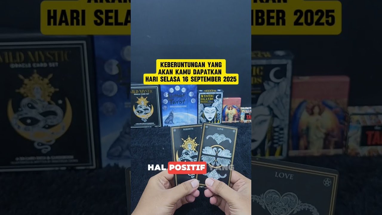No momento, você está visualizando KEBERUNTUNGAN YANG AKAN KAMU DAPATKAN HARI SELASA 16 SEPTEMBER 2025 #tarot #tarotreading