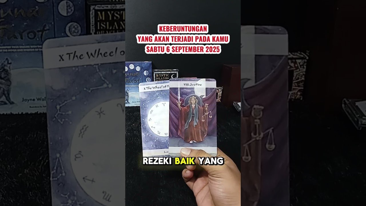No momento, você está visualizando KEBERUNTUNGAN YANG AKAN TERJADI PADA KAMU SABTU 6 SEPTEMBER 2025 #tarot #tarotreading