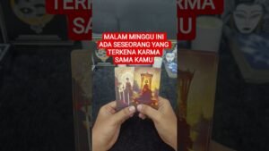 Leia mais sobre o artigo MALAM MINGGU INI ADA SESEORANG YANG TERKENA KARMA SAMA KAMU #tarot #tarotreading