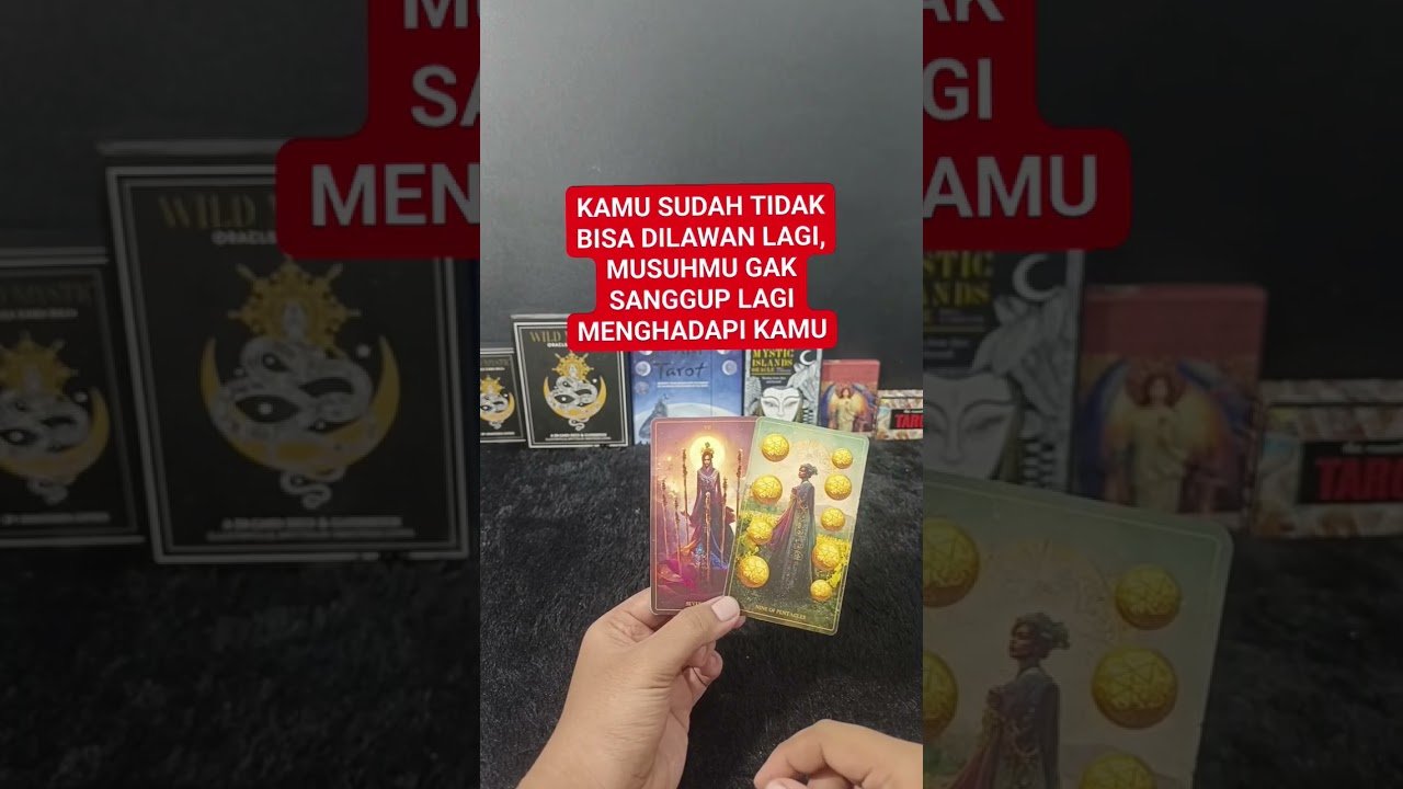 No momento, você está visualizando MUSUHMU SUDAH TIDAK SANGGUP MELAWAN KAMU #tarot #tarotreading
