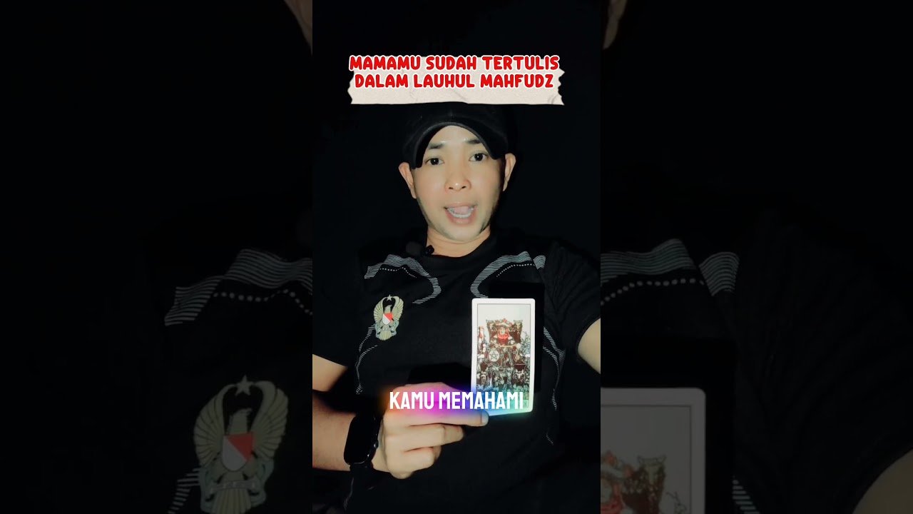 No momento, você está visualizando Namamu sudah tertulis dalam lauhul Mahfudz #shortvideo #tarot #ridwan8623