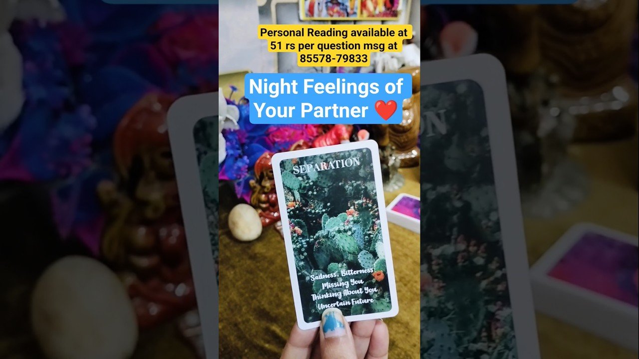 No momento, você está visualizando ❤️NIGHT FEELINGS OF YOUR PARTNER❤️#currentfeelings #tarot#hinditarot#nightthoughts #shorts#ytshorts