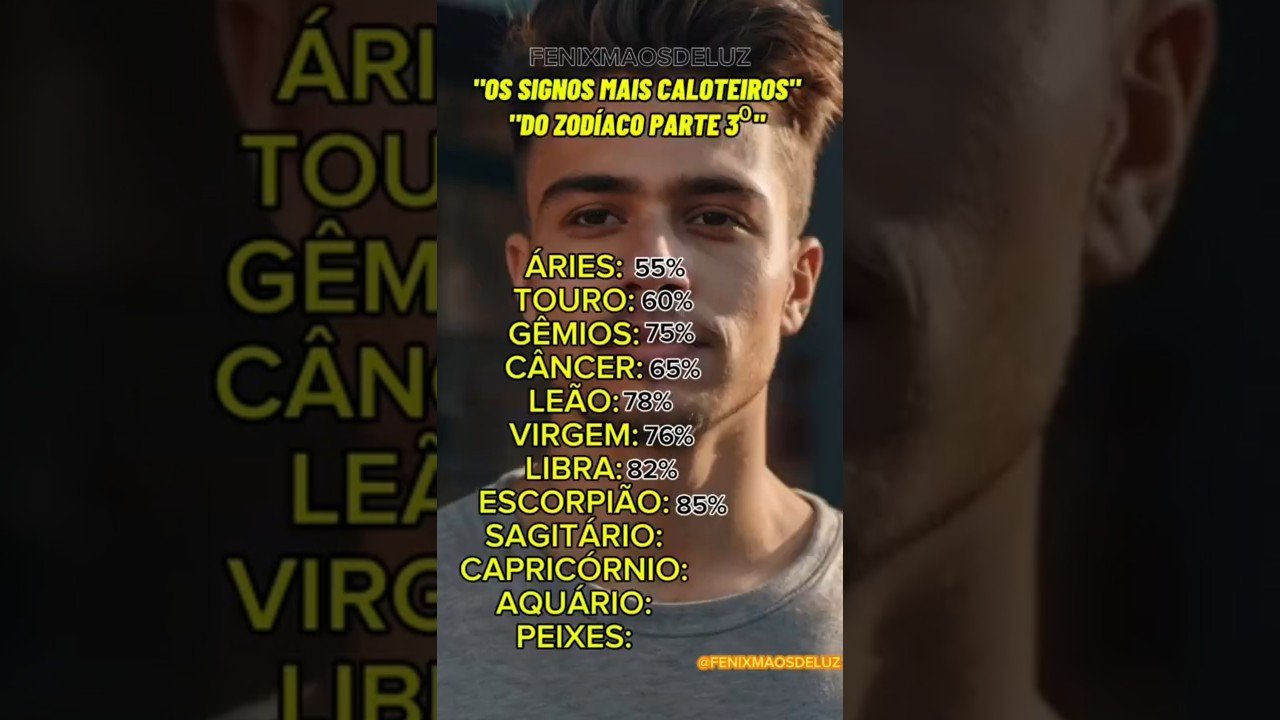 No momento, você está visualizando “PARTE 3⁰OS SIGNOS MAIS” “CALOTEIROS DO ZODÍACO” @fenixmaosdeluz #TARO# AMOR #ZODIACO