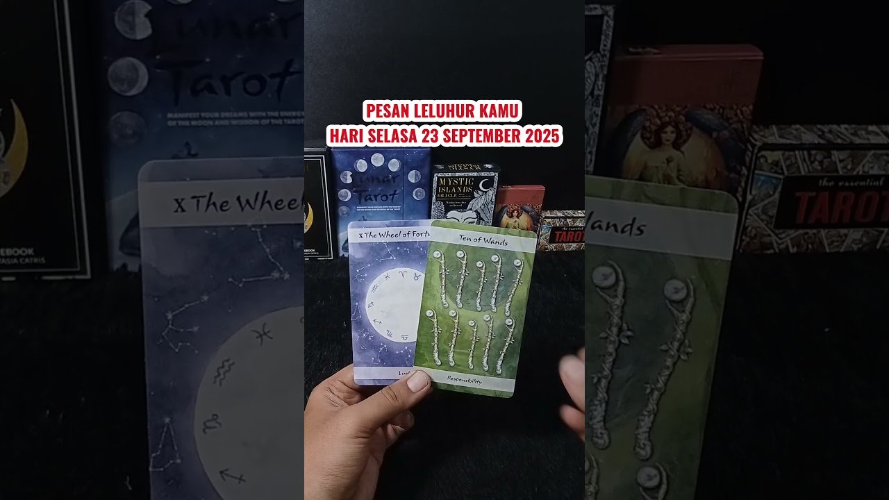 No momento, você está visualizando PESAN LELUHUR KAMU HARI SELASA 23 SEPTEMBER 2025 #tarot #tarotreading