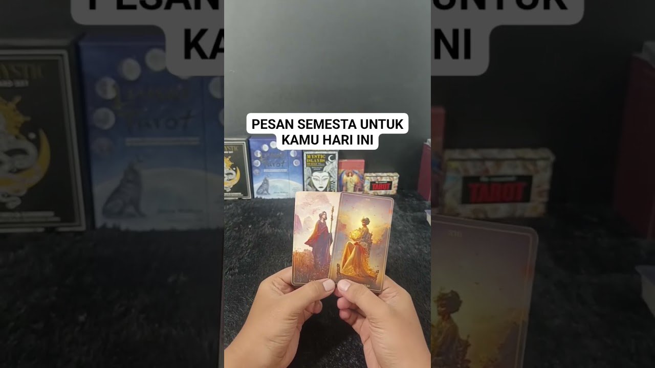 No momento, você está visualizando PESAN SEMESTA UNTUK HARI INI #tarot #tarotreading