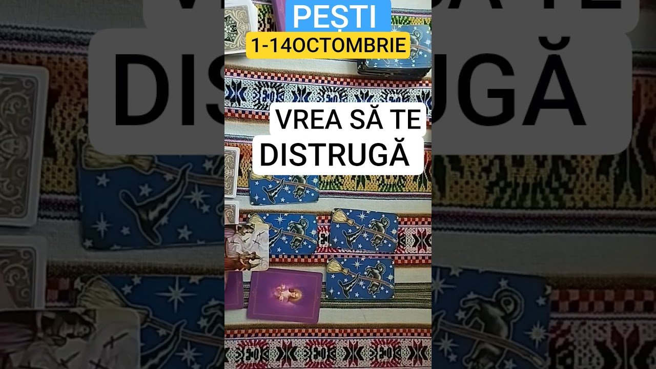 No momento, você está visualizando PEȘTI -Tarot 1-14 OCTOMBRIE 2025#wants to destroy you#tarot#.