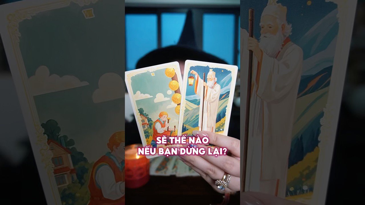 No momento, você está visualizando Sẽ thế nào nếu bạn dừng lại? #tarot #duongtarot #tarotreels #tarotvietnam #tarotonline #tinhyeu