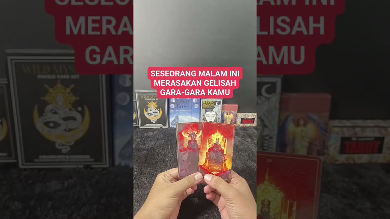 No momento, você está visualizando SESEORANG MALAM INI GELISAH GARA-GARA KAMU #tarot #tarotreading