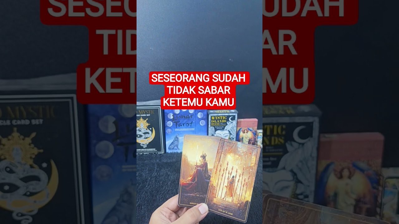 No momento, você está visualizando SESEORANG SUDAH TIDAK SABAR KETEMU KAMU #tarot #tarotreading