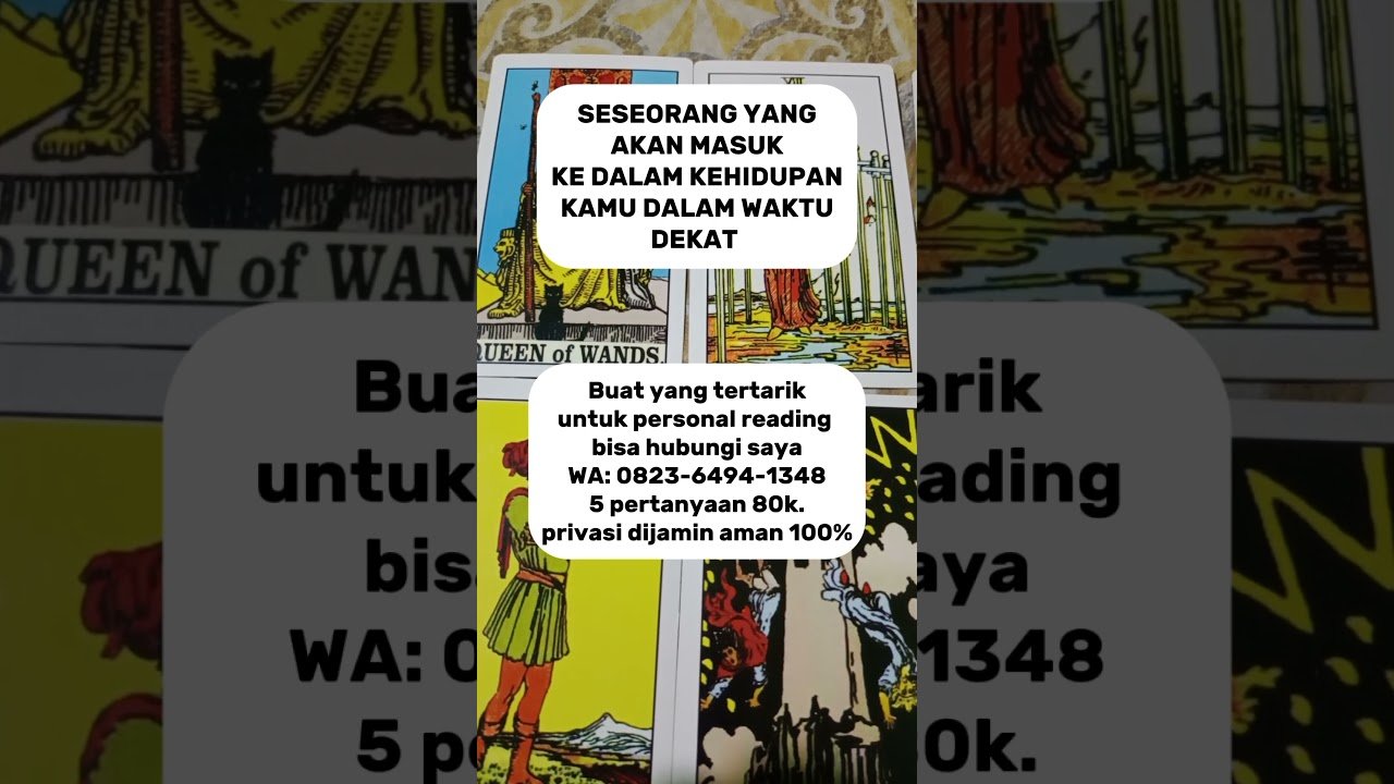 No momento, você está visualizando Seseorang yang akan masuk ke dalam kehidupan mu dalam waktu dekat #tarot