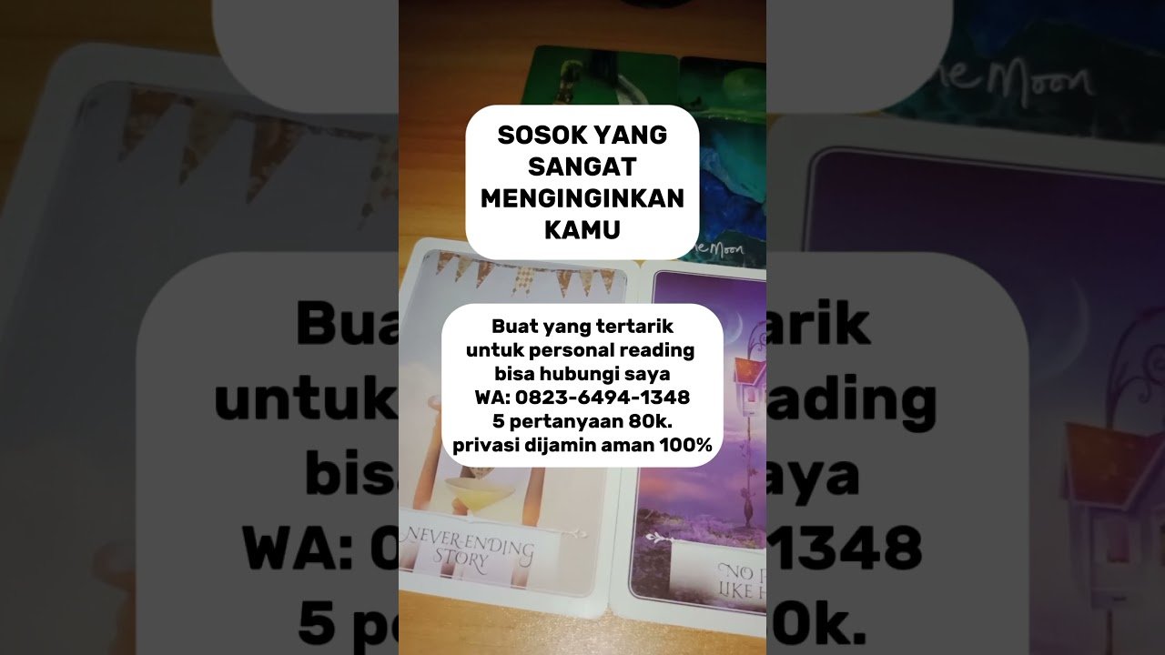 No momento, você está visualizando Sosok yang sangat menginginkan mu #tarot