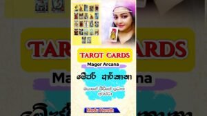 Leia mais sobre o artigo Tarot Cards මේජර් ආර්කානා කාඩ් The Major Arcana Cards ඔයාගේ ජීවතේ ප්‍රධාන අවස්ථා #tarotcards #tarot
