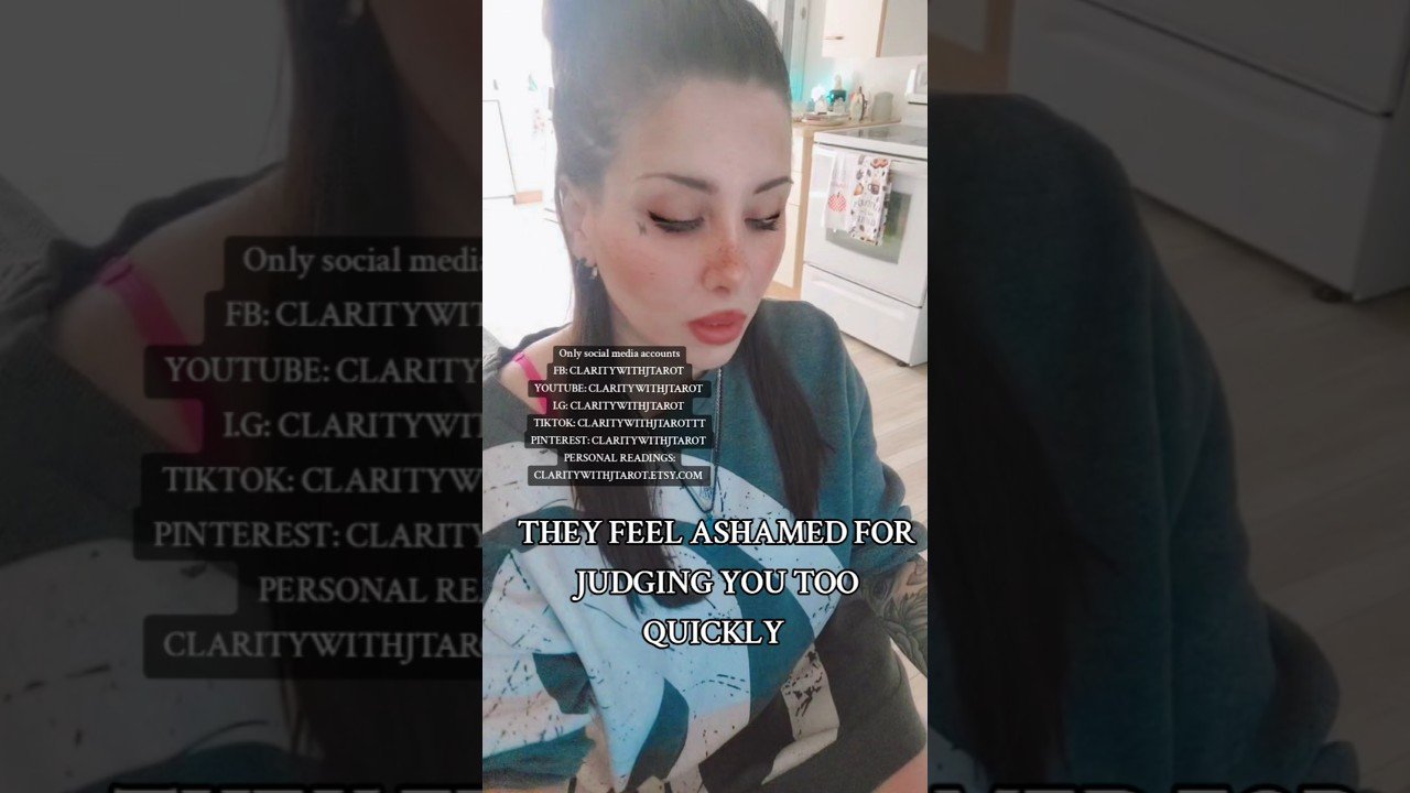 No momento, você está visualizando THEY FEEL ASHAMED FOR JUDGING YOU TOO QUICKLY  #tarot #twinflame