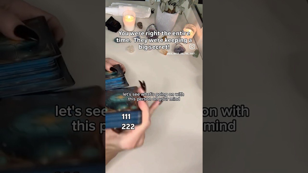 No momento, você está visualizando They were hiding something from you, but someone better is coming!  #tarot #tarotreading #shorts ❤️