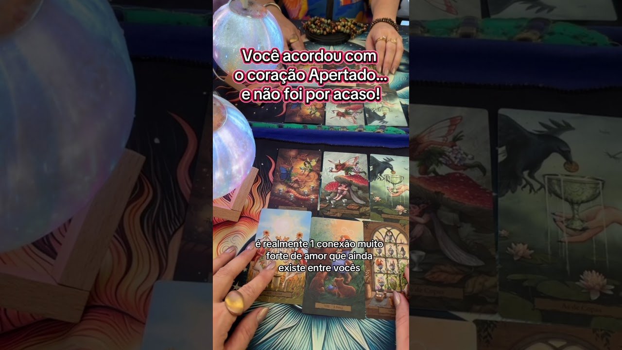 No momento, você está visualizando Você acordou com um aperto no coração! #tarot #consultatarologa #cartomante #leituradecartas
