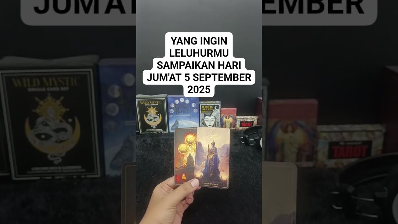 No momento, você está visualizando YANG INGIN LELUHURMU SAMPAIKAN HARI JUM’AT 5 SEPTEMBER 2025 #tarot #tarotreading
