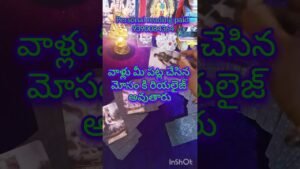 Leia mais sobre o artigo మీ పర్శన్ ఫ్యూచర్ లో మీ పట్ల యాక్షన్ తీసుకుంటారా #astrology #tarotreading #tarot #love #ytshorts