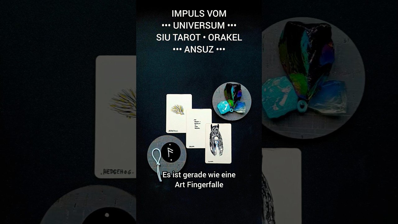 No momento, você está visualizando ☄ IMPULS VOM UNIVERSUM 📣 FINGERFALLE • ANSUZ • #tarot #rune #orakel ☉